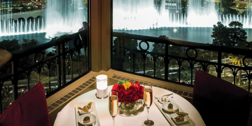 Prime Steakhouse – Front-Row Fountains at Bellagio